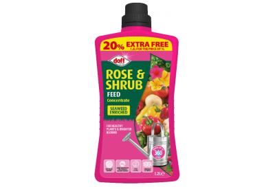 Doff Rose & Shrub Feed 1.2L (20% EXTRA FREE)	